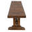 Grand Solid Wood Dining Bench