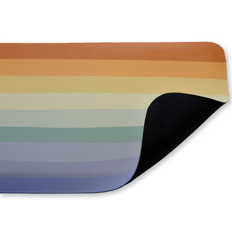 Tapis de sol anti-fatigue Rainbow Stripes