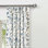 Promenade Embroidered Curtain Panel In Blue