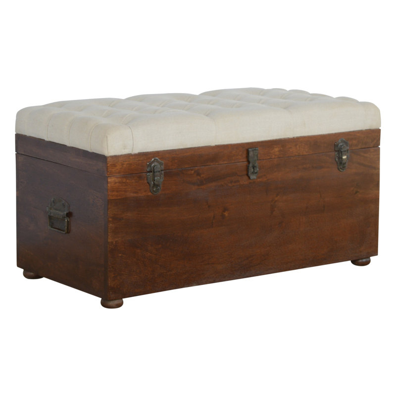 White Serenity Storage Bench