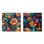 Achillee - ensemble de 2 pièces d'art mural abstrait Botanicals-102580738-102580739