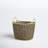 Seagrass Handmade Decorative and Functional Storage Basket with Handles