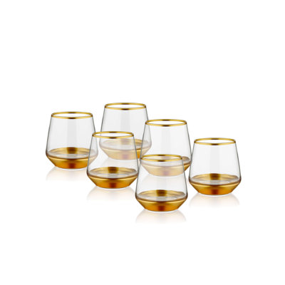 Prattville 445ml Handmade Drinking Glass Set
