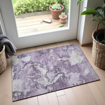 Premium Machine Washable Kumbhar AMF1381 Modern Rug