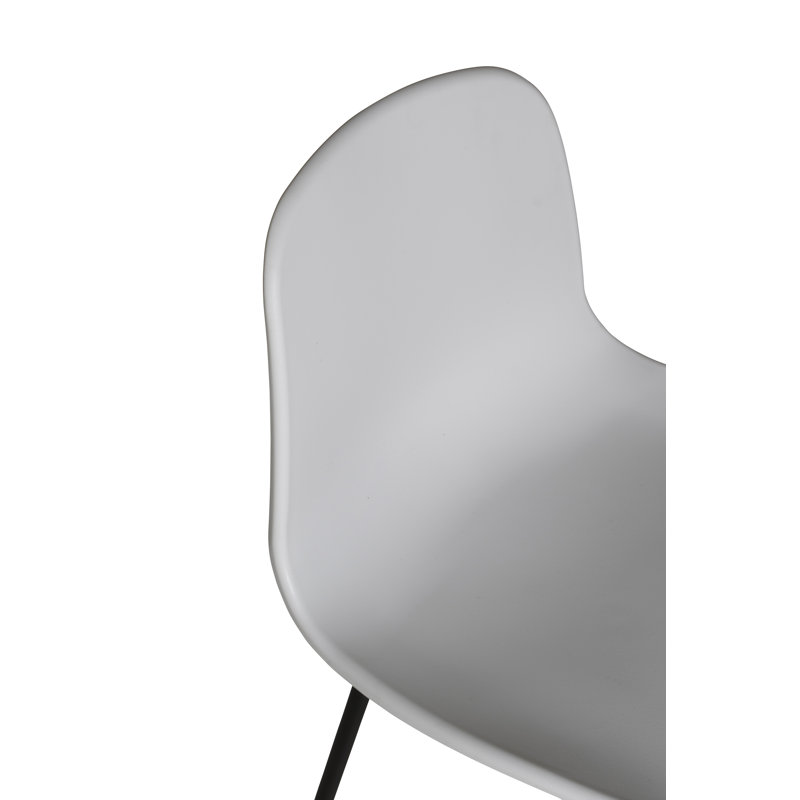 Anjalina 45cm H Side Chair, White, Black