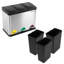 Steel Step On Kitchen Trash Can - 45L-101898742