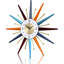 Grande horloge murale