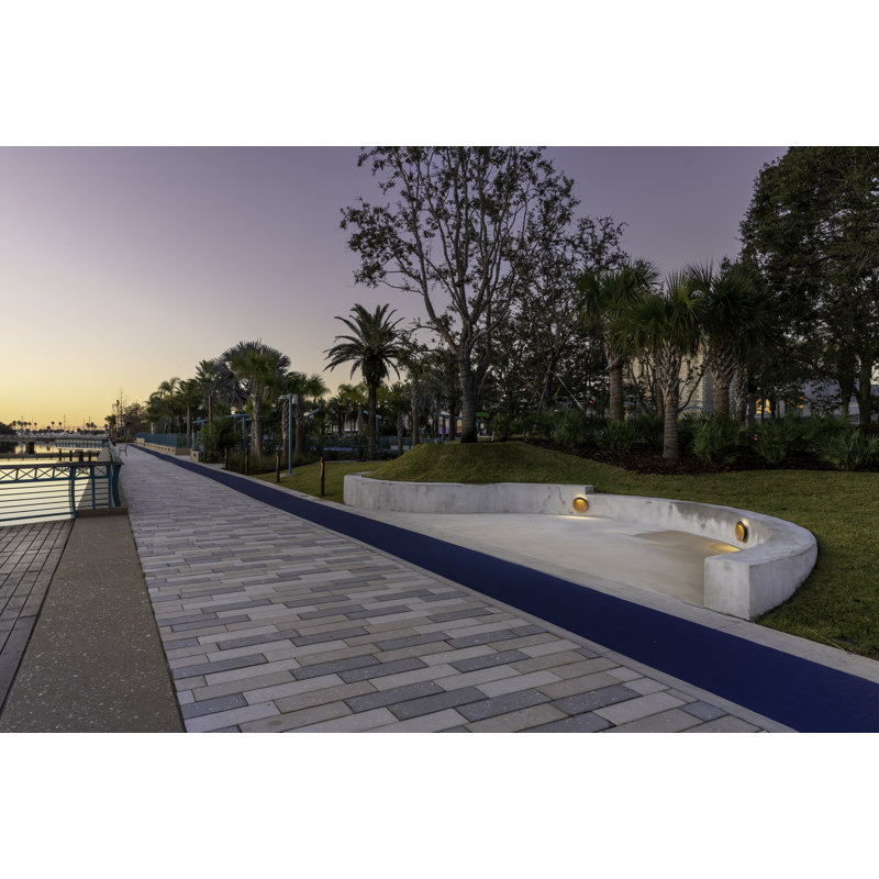 Flindt 1 - Light LED Outdoor Flush Mount, 3000K, 11.8 in