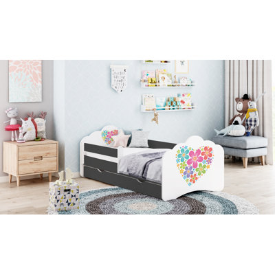 Reposa Cot Bed / Toddler Bed Frame with Drawers