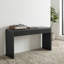 Table de canapé en grain de bois naturel avec rangement - Console d'entrée robuste pour le couloir ou l'espace de vie-1197445780