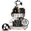 Ensemble de 15 plateaux décoratifs 15 étages Halloween