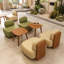 Banc rembourré en similicuir sahvanna-65497204