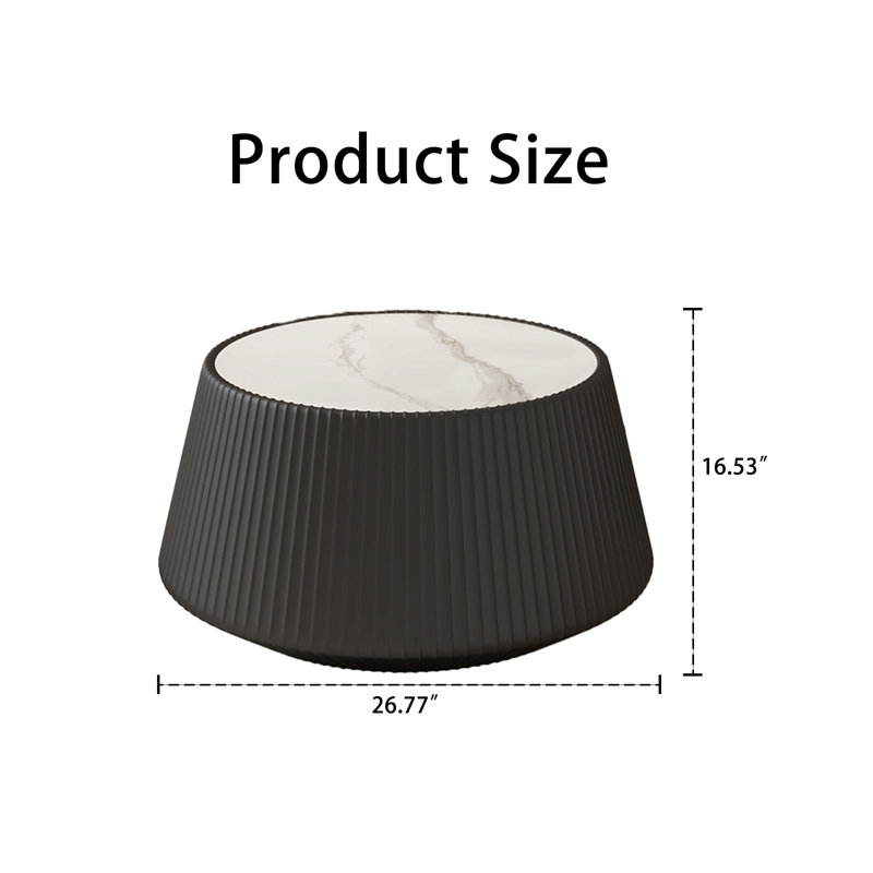 Table basse Modern, Noir