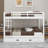 Queen Size Bunk Bed With Ladder And Trundle-1749742403