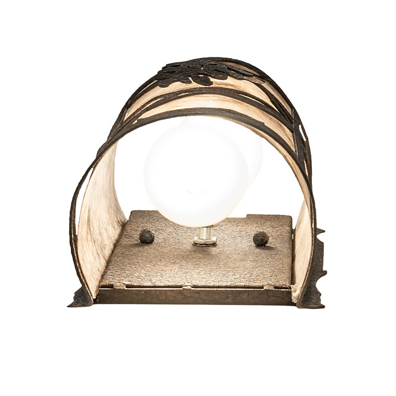 2 - Light Flush Mounted Sconce