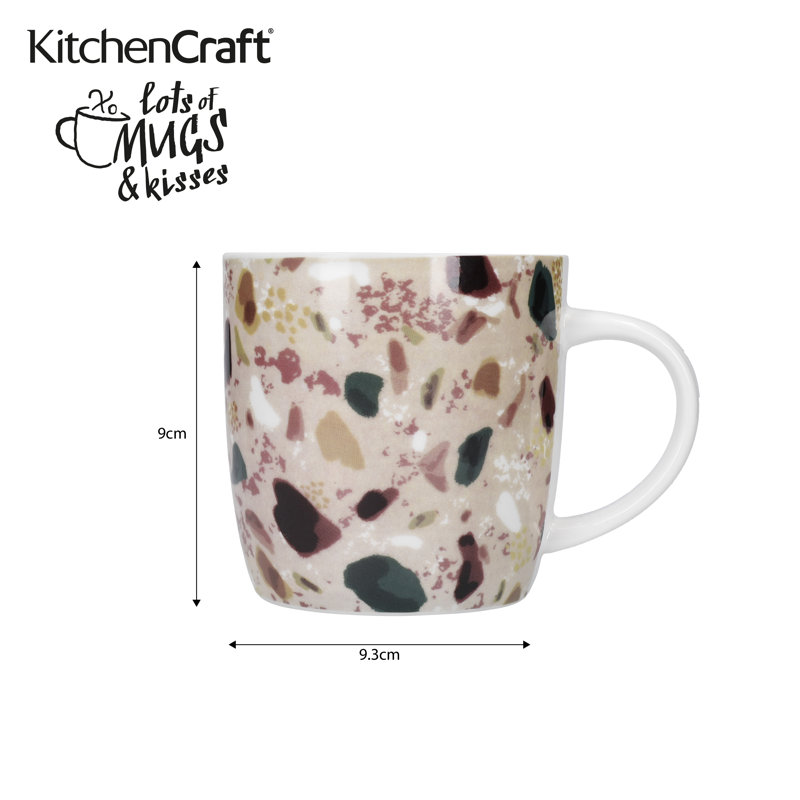 Terrazzo 4 Piece Mug Set
