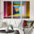 White Floater Framed