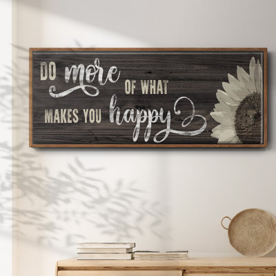 Makes You Happy - Toile encadrée