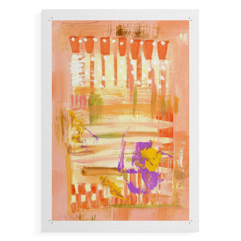 Live In The Sunshine I - Impression sur toile seulement - NON-CADRE, H 48 po x l 32 po