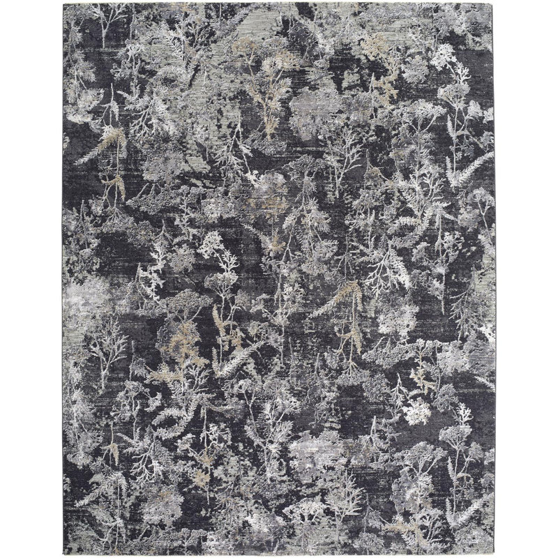 Tapis tissé à la machine Kirima, Rectangle 9 pi x 12 pi 2 po
