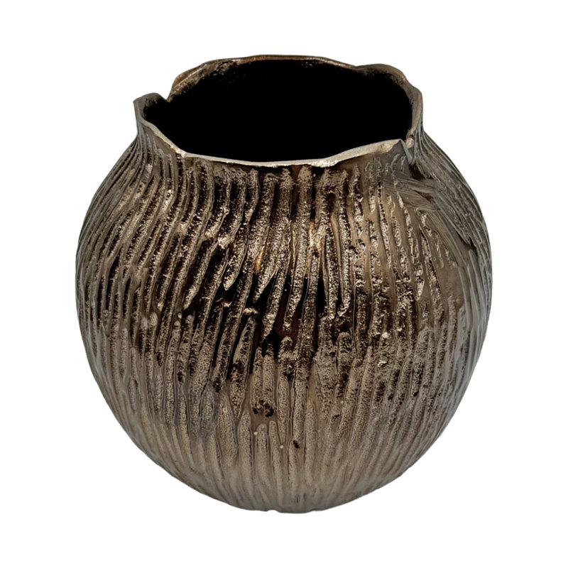Fulgencia Handmade Aluminum Table Vase