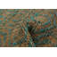 Tapis turquoise à tissage plat Kalos