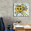  «Basket of Sunflowers» par Tanya Nyp, art mural sur toile, 30 po x 26 po-923860869