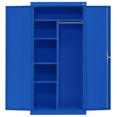 Classic Plus Sandusky Lee Classic 36" L x 18" W x 72" H Steel Garage Storage Cabinet by Sandusky