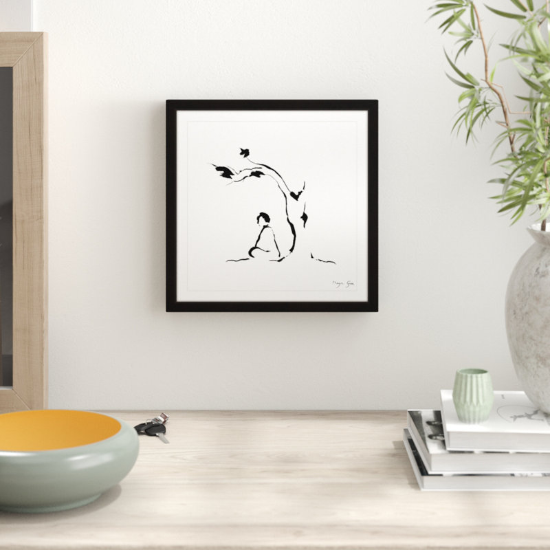 Maya Gur - Single Picture Frame Painting, 41cm H x 41cm W x 3.81cm D
