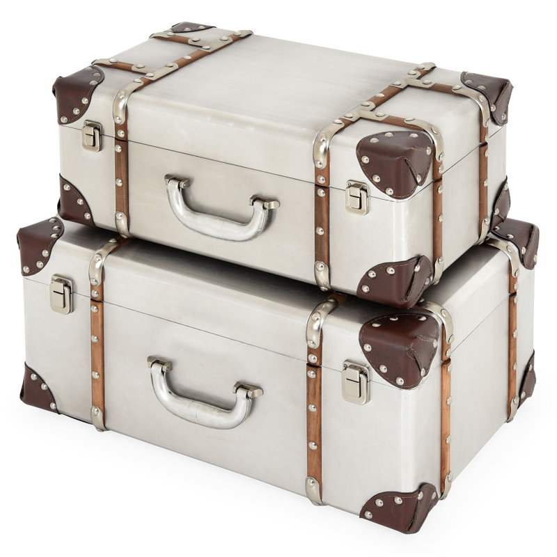 Maira 2 Piece Accent Trunk Set