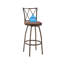 Ensemble de chaises de bar 3 pièces