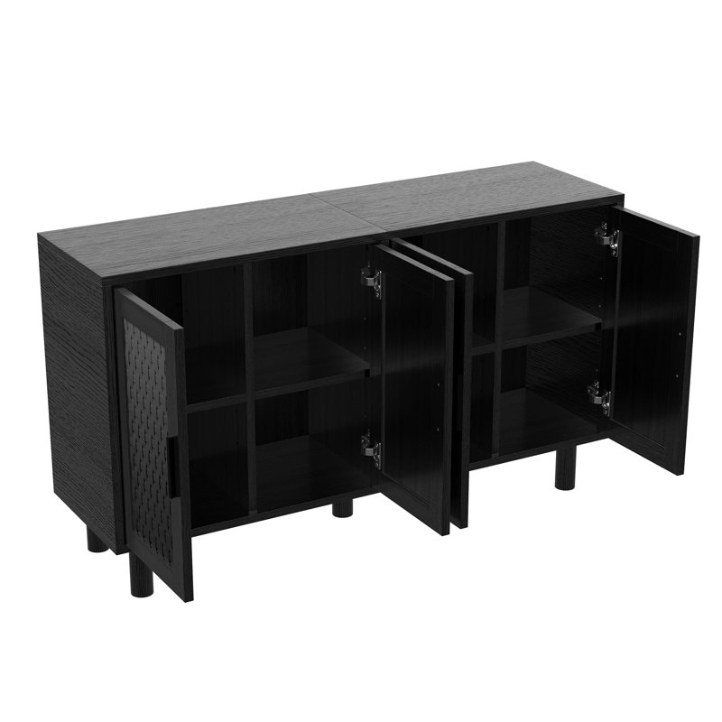Rectangle Accent Chest, 140, Black