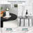 2 - Person Pedestal Dining Set