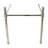 Kingston Brass Convergent Brass Knurled Console Sink Legs-137998736