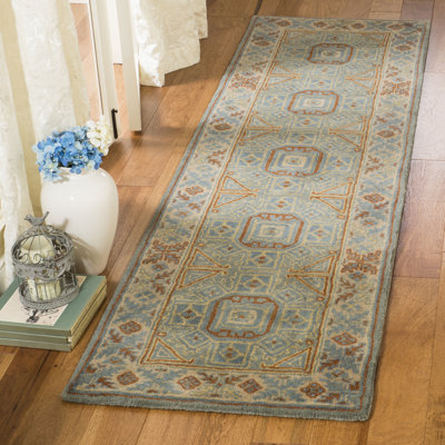 Washam Hand Tufted Wool Southwestern Rug