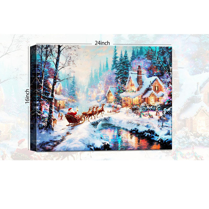 1 Piece Wrapped Canvas Wall Art