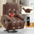 Power Lift Recliner Chair for Elderly, Electric Fabric Recliner with Heat & Massage Function, USB Charging Port, Side Pocket and Remote Control for Living Room-361299327