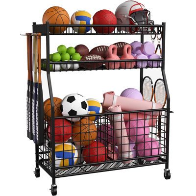 Sports Equipment OrganizerGarage Organizers and Storage Ball Storage Garage