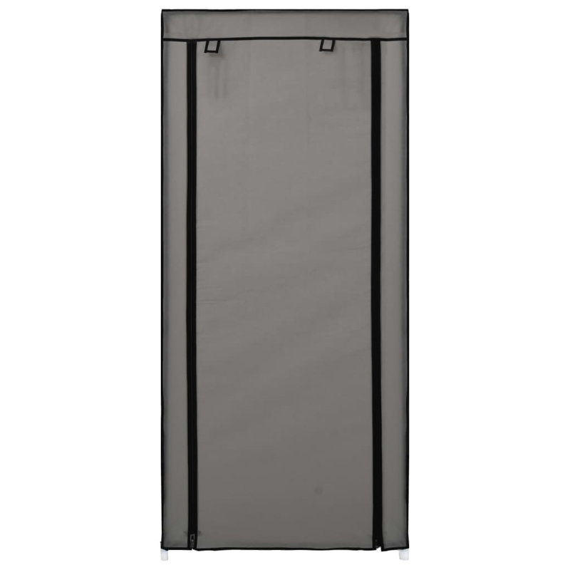 10 Pair Flip Down Shoe Storage, Gray
