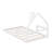 Roof-framed Headboard Floor Bed with Headboard Guardrails Kids Bed Montessori Floor Bed Without Slats -1054421142-1054421137