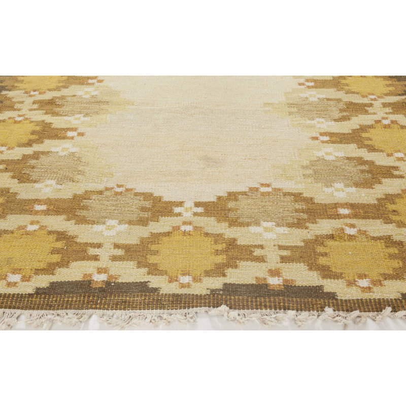 Vintage One-of-a-Kind Rectangle 4'10" X 6'7" Area Rug