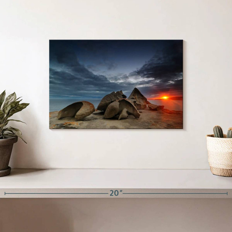 Plage Gillard Kangaroo Island, H 8 po x l 12 po