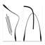 «Scandinavian Abstract Minimalistic Geometrics VII», ensemble de 2 reproductions-647923407-647923406