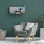Art mural sur toile tendue - «Loon In Reeds» de Wilhelm Goebel pour décoration de salon, de chambre à coucher ou de bureau - 10 x 19-27647821