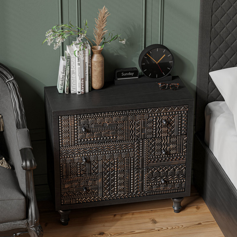 Commode 3 tiroirs Vintage Farmhouse