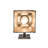 Steel/Brass Wall Light