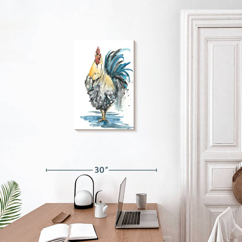 Brampt Rooster Splash II, 24" H x 16" W