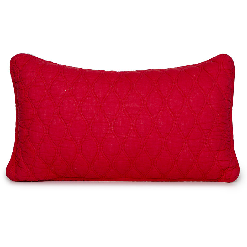 Oreiller Ogee, Rouge