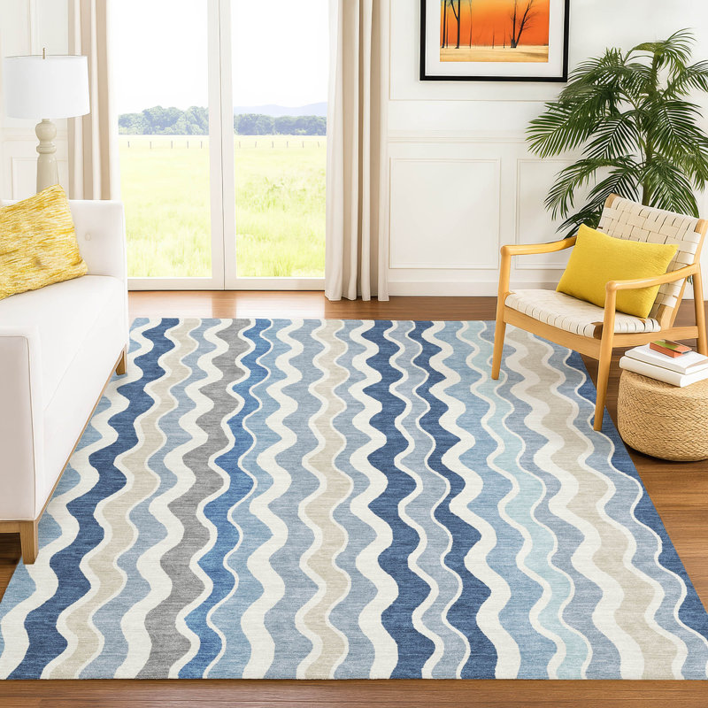 Tapis intérieur / extérieur lavable à la machine Chantille ACN2342, Rectangle 9 pi x 12 pi