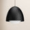 Torten Single Light Glass Steel Pendant